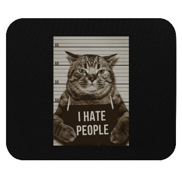 Discover I HATE PEOPLE Mouse Pads