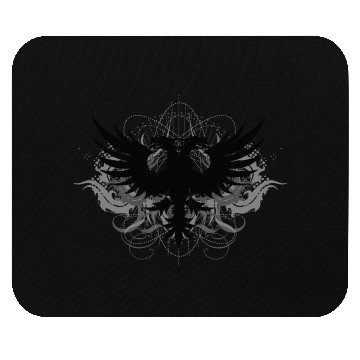 Discover black eagle Mouse Pads
