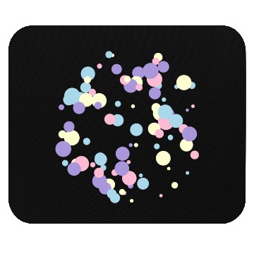 Discover abstract circles pattern Mouse Pads