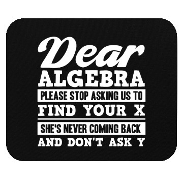 Discover Algebra, calculus, science, mathematics Mouse Pads