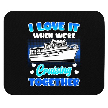Discover Cruising together cruise ship holiday spring break Mouse Pads
