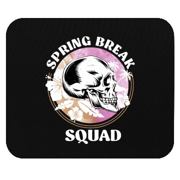 Discover Spring Break Squad Summer Vacation Spring Break Mouse Pads