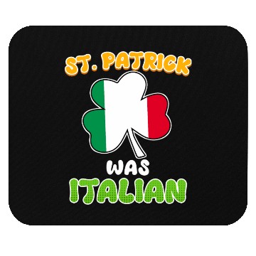 Discover St. Patrick was Italian St. Patrick's Day Mouse Pads
