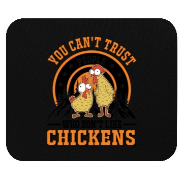 Discover Chickens Chicken Farm Farmer Mouse Pads