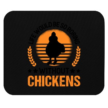 Discover Chickens Chicken Farm Farmer Mouse Pads