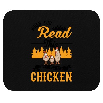 Discover Chickens Chicken Farm Farmer Mouse Pads