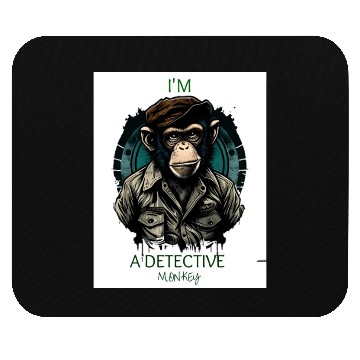 Discover classic monkey Mouse Pads