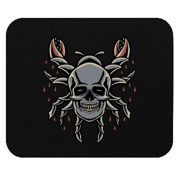 Discover Skull Insect Mouse Pads