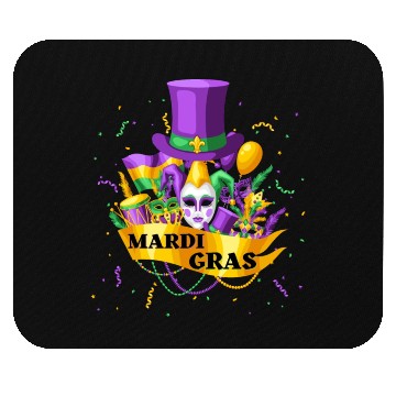 Discover Happy Mardi Gras 2023 Funny Mardi Gras Mouse Pads