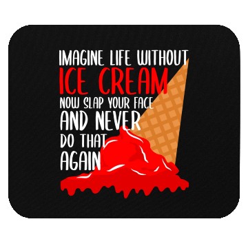 Discover Ice Cream Lover Mouse Pads