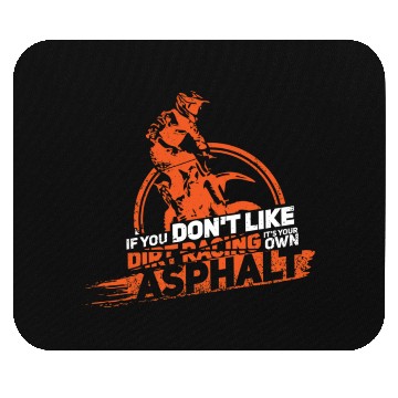 Discover Motorcycle race Mouse Pads