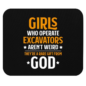 Discover Heavy Equipment Operator Excavator Driver Operator Mouse Pads