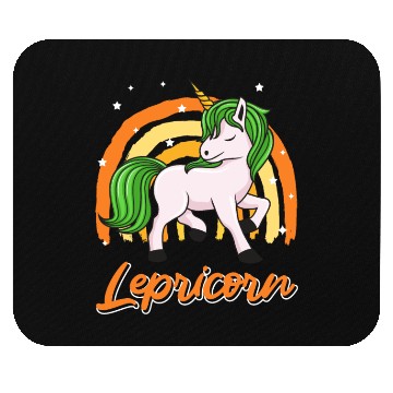 Discover Lepricorn St. Patrick's Day Unicorn Women Mouse Pads