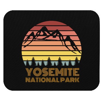 Discover Yosemite National Park Mouse Pads