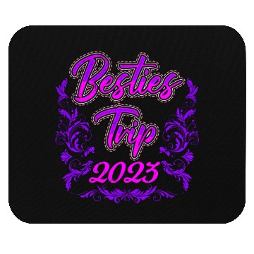 Discover Besties Trip 2023 Vacation Friends Spring Break Mouse Pads