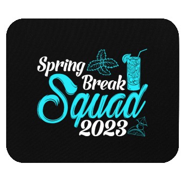 Discover Spring Break Squad 2023 Vacation Spring Break Mouse Pads
