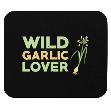 Discover Wild Garlic Lover Mouse Pads