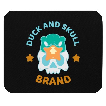 Discover Duck And Skull Brand Mouse Pads