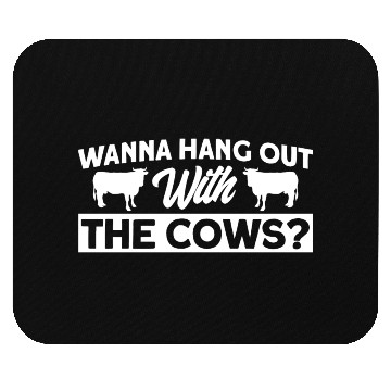 Discover Farming Dairy Cow Gift Mouse Pads