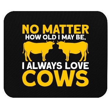 Discover Farming Cow Animal Farm Gift Mouse Pads