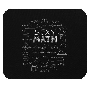Discover Sexy Math Teacher Mathematics Gift Chalkboard Mouse Pads