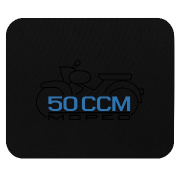 Discover 50ccm Motorcycle Moped Star Emblem Mouse Pads