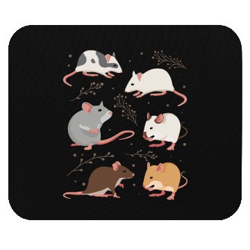 Discover Cute Rats Nature Pet Mouse Pads