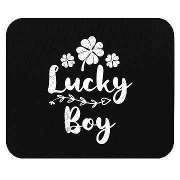 Discover Lucky Boy Irish St Patrick's Day Mouse Pads
