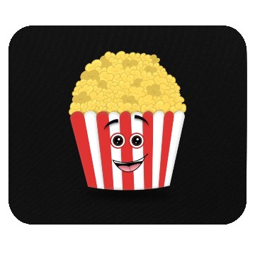 Discover Cinema a cool popcorn Mouse Pads