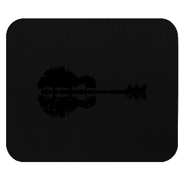 Discover Nature Guitar, Guitar Lover Mouse Pads