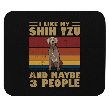 Discover I Like My Schnauzer And Maybe 3 People Mouse Pads