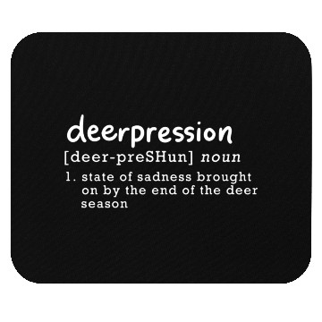 Discover Deer Hunting Deerpression Definition Mouse Pads