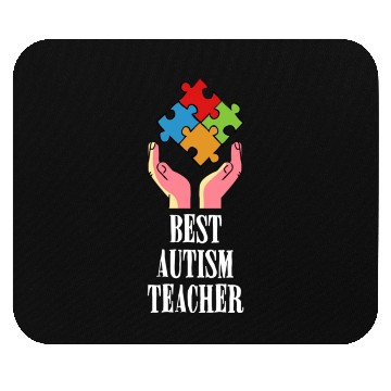 Discover Autism Teacher Mouse Pads