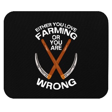 Discover Farming Lover Mouse Pads