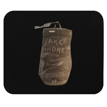 Discover Lakeshore and Michigan shore train Mouse Pads