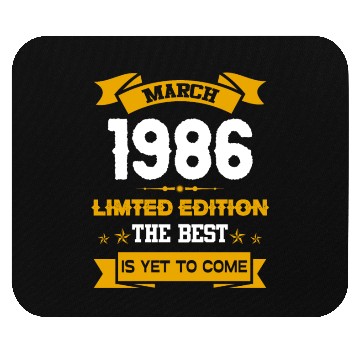 Discover March 1986 Birthday Surprise Mouse Pads