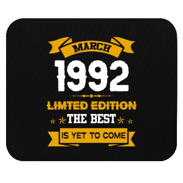 Discover March 1992 Birthday Surprise Mouse Pads