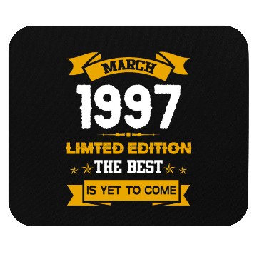 Discover March 1997 Birthday Surprise Mouse Pads