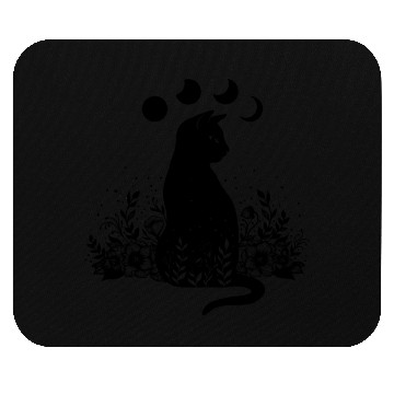 Discover Night Garden Cat Mouse Pads
