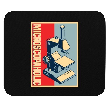 Discover Biology Biologist Microscope Mouse Pads