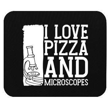 Discover Biology Biologist Pizza Mouse Pads