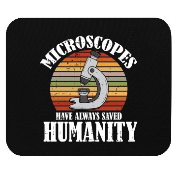 Discover Biology Biologist Microscope Mouse Pads