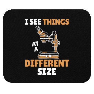 Discover Biology Biologist Microscope Mouse Pads