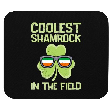 Discover Coolest Shamrock St Patrick's Day Mouse Pads