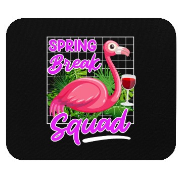 Discover Spring Break Squad Summer Vacation Spring Break Mouse Pads