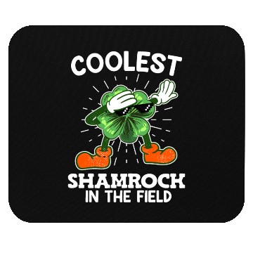 Discover Coolest shamrock St. Patrick's Day Mouse Pads