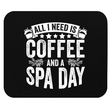 Discover Classic Spa Day Coffee Lover For A Relaxing Spa Mouse Pads
