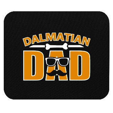 Discover Dalmatian dad for dad dog lover Mouse Pads