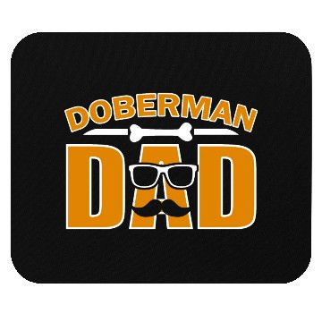 Discover Doberman dad for dad dog lover Mouse Pads