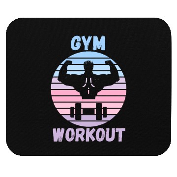 Discover Gym Workout Mouse Pads